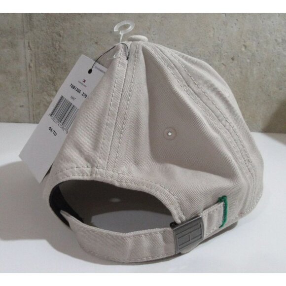 Tommy Hilfiger Mens Baseball Cap Hat Beige Adjustable NWT - Picture 5 of 6